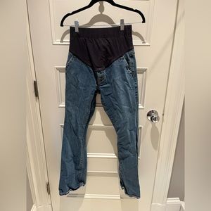 GAP Maternity Denim Straight Leg